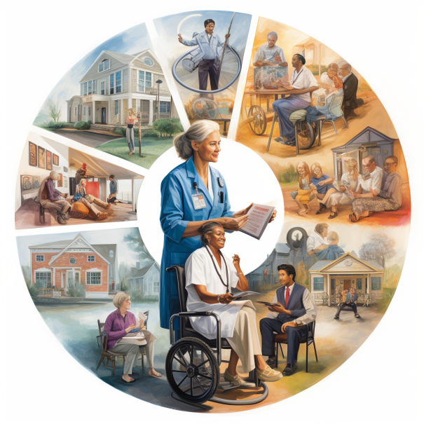 Patient and healthcare provider building a trusting, long-term relationship in a medical setting.